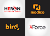 design a amazing flat minimal logo for your business