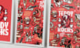 create custom illustrated poster designs