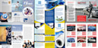 design brochure with bi fold and tri fold