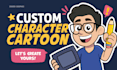 create custom cartoon characters for your project