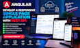 develop angular and rest API based application