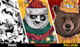 draw custom animal cartoon illustration