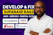 fix supabase, ruby, rails, AWS, heroku, digital ocean issues