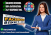 design awesome facebook,youtube ads covers,thumbnails