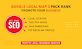 rankup your business on google local maps 3 pack service