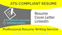 provide professional resume or CV writing service