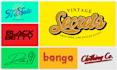 design a new custom font style or modify your logo