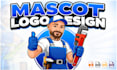 design a professional mascot cartoon logo for your business