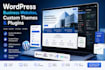 wordpress business website, custom theme and plugin development