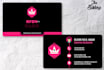 design your double sided business card