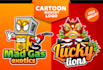 design cartoon mascot logo