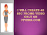 create slideshows  and promo videos