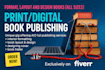 format and typeset books for print and ebook, and design custom covers