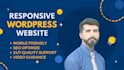 do godaddy wordpress website, godaddy  website design and responsive wordpress