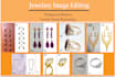remove background and retouching from jewelry images