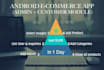 develop ecommerce application with admin and user module