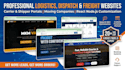 build a professional trucking dispatch, logistics, and freight broker website