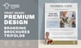 design modern and professional handmade business brochures