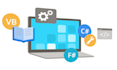develop windows app in dot net
