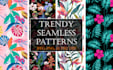 design unique seamless trendy patterns
