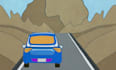 do simple cartoon design of vehicles or abstract