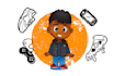 illustrate custom clip art and stickers