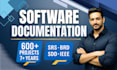 do software requirement specification srs, sdd, brd, technical documentation