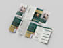 design a professional trifold brochure for your business