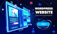 create a wordpress website, landing page, business website