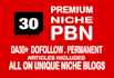 build da 30 plus dofollow niche relevant pbn backlinks
