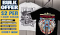 make custom t shirt design and bulk t shirts design
