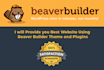 design a responsive website using beaver builder
