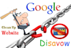 do disavow and remove spammy backlinks to your website