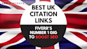 build up to 180 of the best UK local citations to boost seo