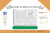 do amazon KDP book formatting, ebook formatting, book cover design