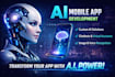 help with ai mobile app development
