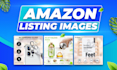 design amazon listing images, a plus content and product photo editing