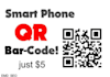 create Your Website a QR Smart Phone Bar Code Auto Connect To Your Website With 1 Scan