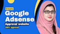 create wordpress website for google adsense approval