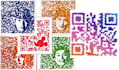 innovative qr code designed for your website by your logo