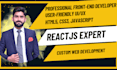 develop stunning websites using HTML5, css3, bootstrap