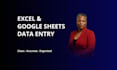 organize create or update your excel or google sheet