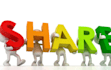 share your content on my social media channels