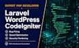 fix laravel, wordpress and codeigniter bugs, errors n issue