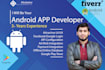 be your android app developer