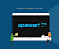 design the opencart website