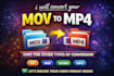 convert mov to mp4