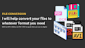 convert PDF, word, ocr, epub, videos and documents accurately