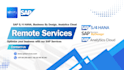 be providing sap services, s4 hana, business by design