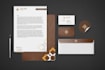design letterhead, business card or envelope